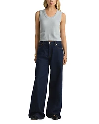 Cropped Sweater Tank Top