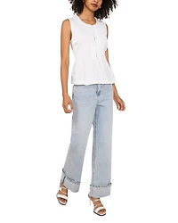 Cotton Pintuck Blouse