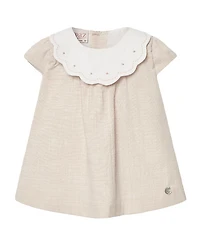 Paz Rodriguez Girls' Yoke Lino Dress - Baby