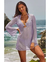 Lace Tunic Swim Cover-Up
