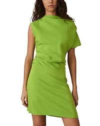 Freya Asymmetric Ruched Dress