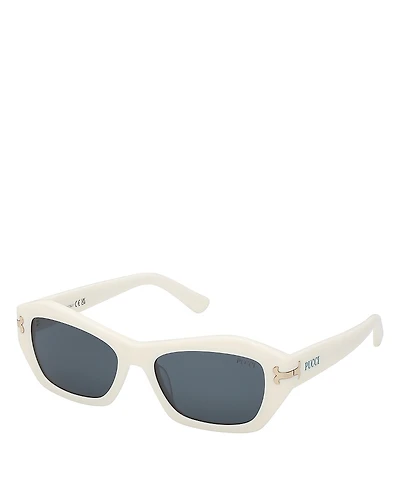 Pucci Geometric Sunglasses, 54mm