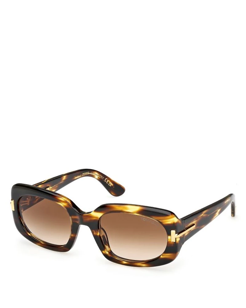 Icon Collection Rectangle Sunglasses, 54mm