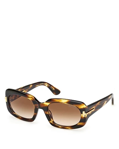 Icon Collection Rectangle Sunglasses, 54mm