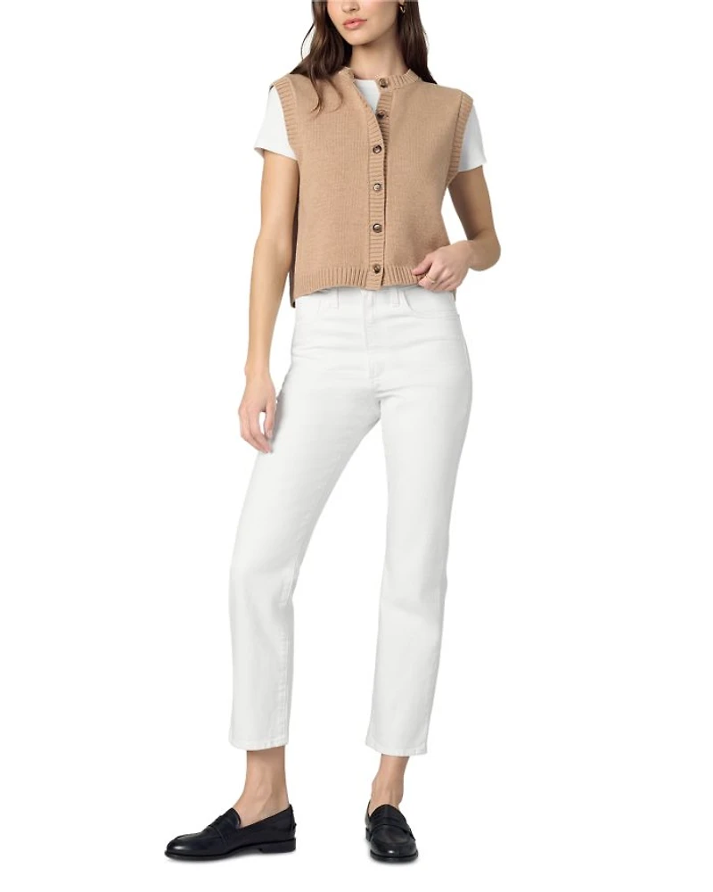 The Margot Slim Ankle White