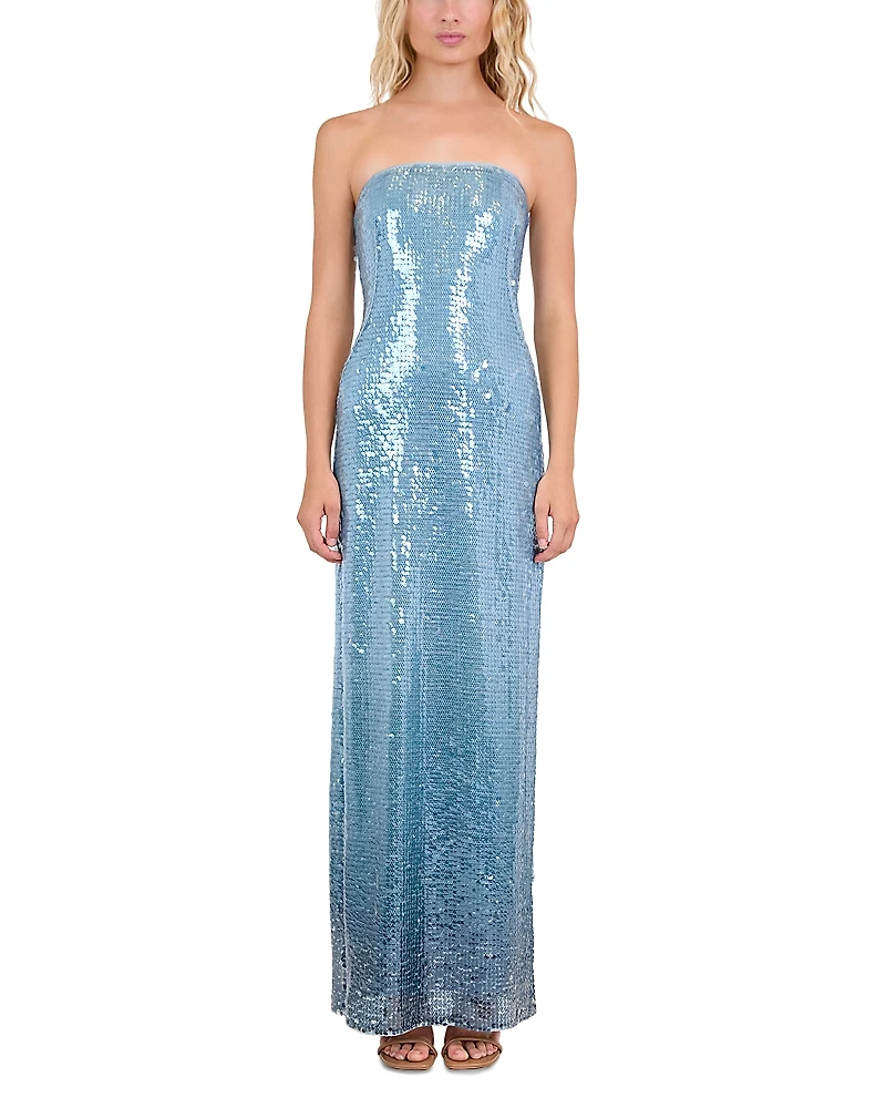 Simkhai Leilani Sequin Column Dress