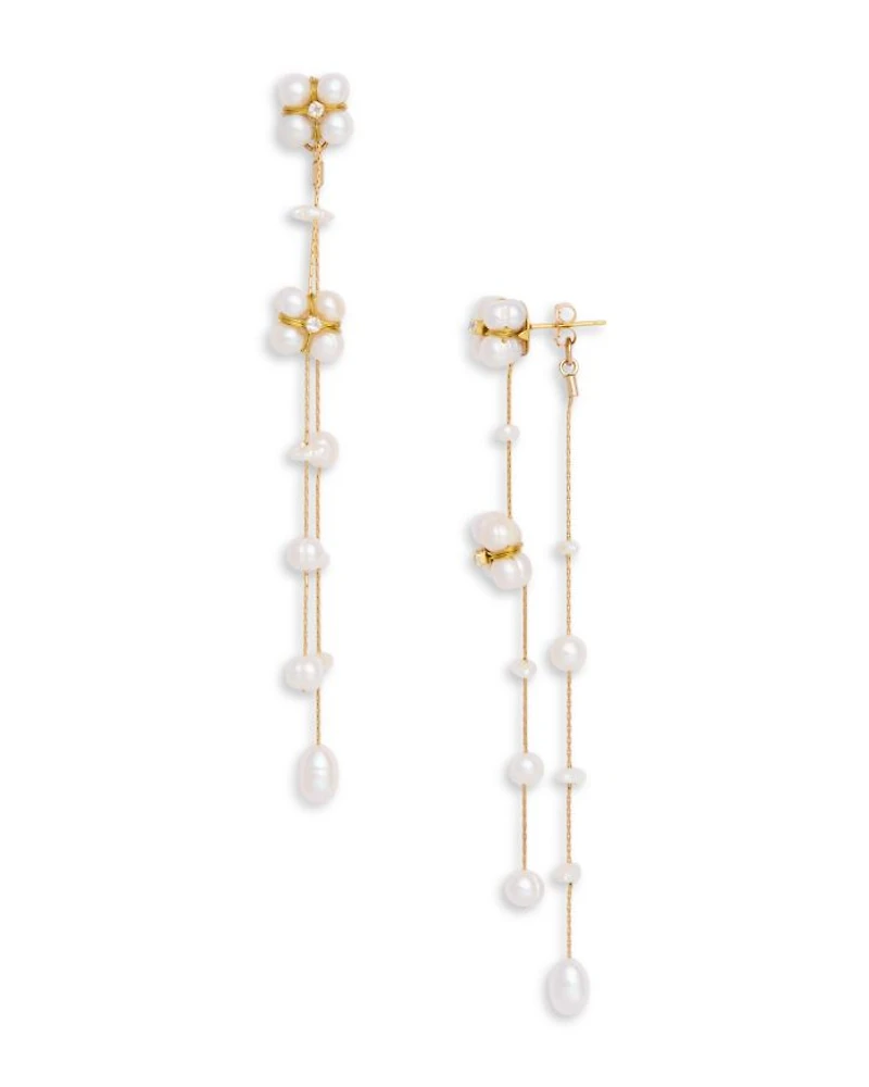 Juliette Cultured Freshwater Pearl Earrings