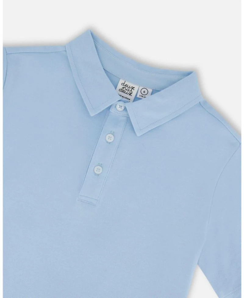 Unisex Short Sleeve Polo Shirt - Big Kid