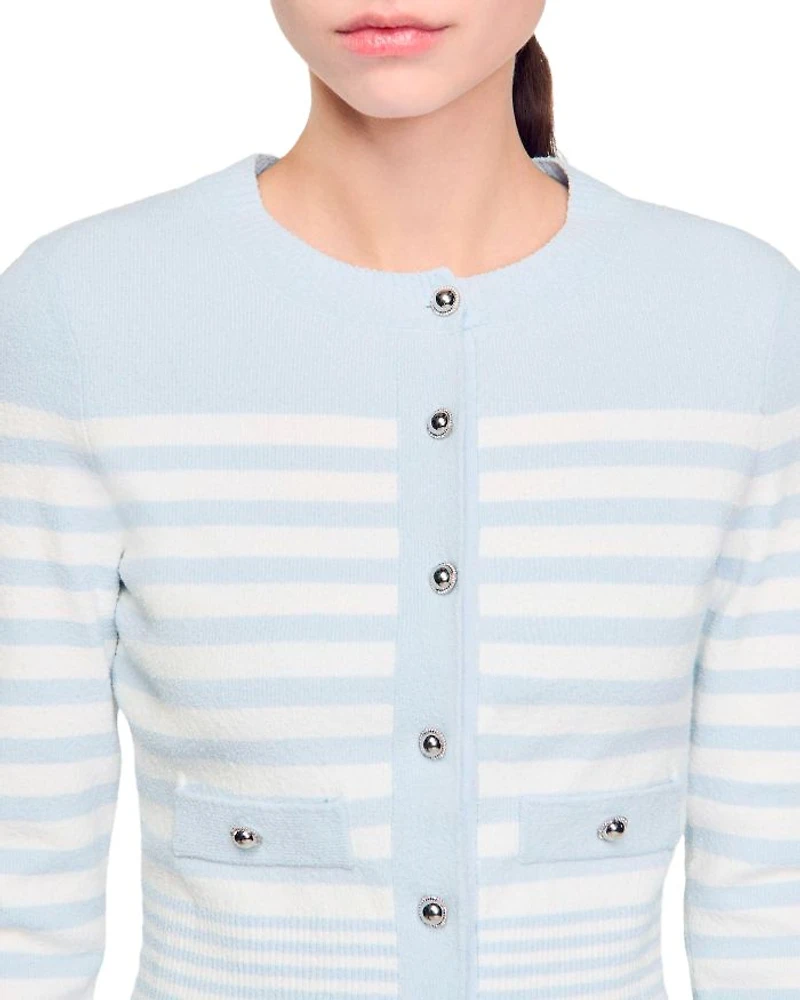 Striped Cardigan