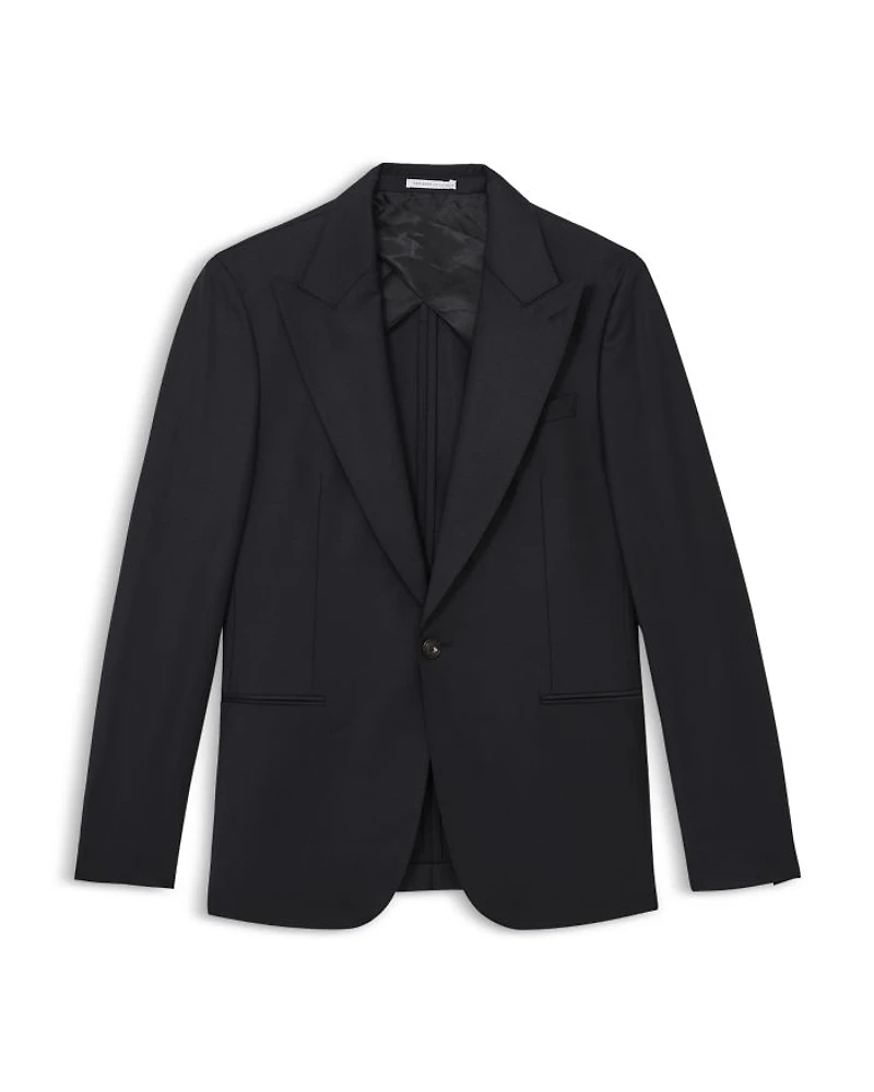 Slim Fit Peak Lapel Blazer