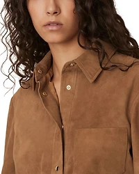 Connie Suede Shirt