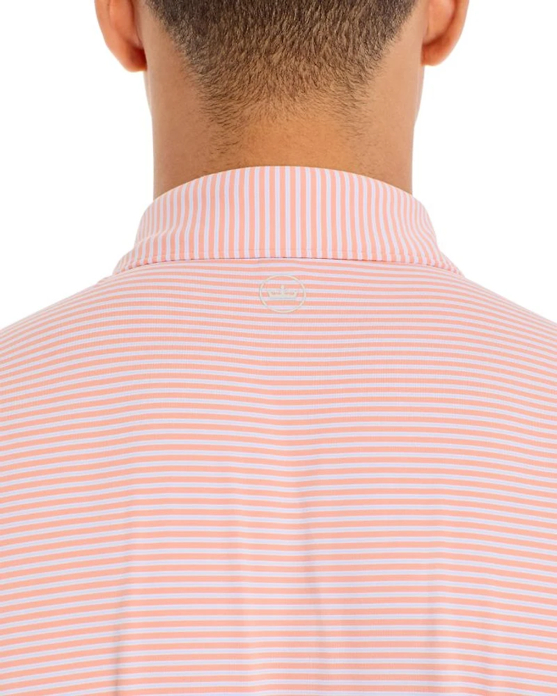 Ambrose Printed Performance Polo Shirt