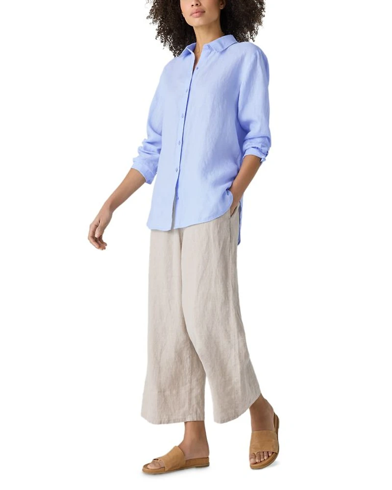 Classic Collar Long Shirt