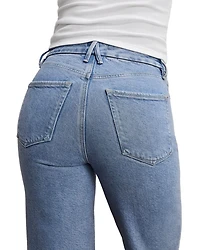 Soft Tech Good Skate Wide Leg Crop Jeans Indigo860