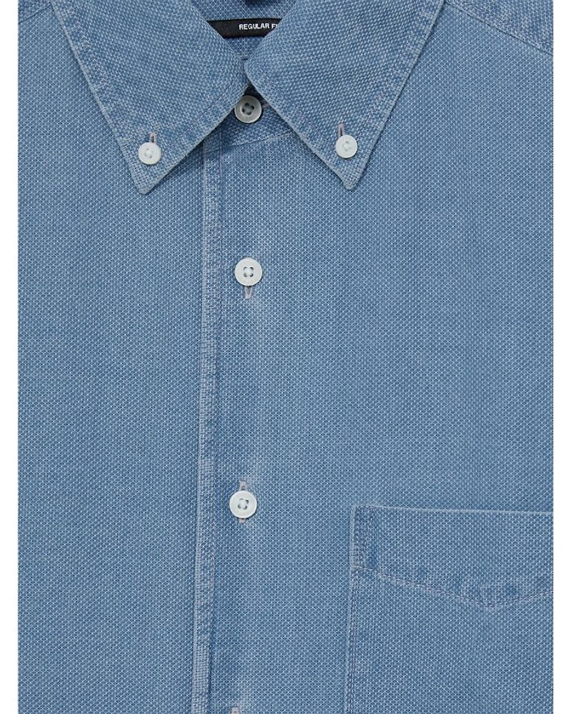 Denim Pique Shirt