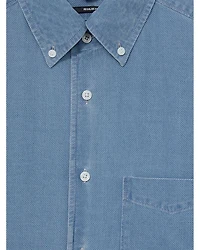 Denim Pique Shirt