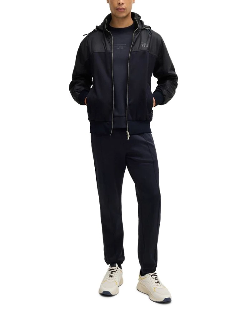Steele Hooded Zip Front Jacket