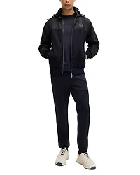 Steele Hooded Zip Front Jacket