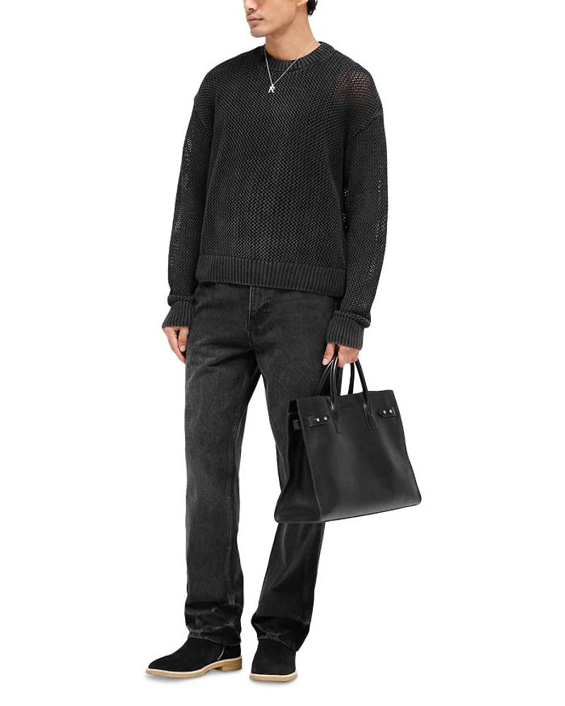 Open Gauge Knit Sweater