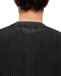 Open Gauge Knit Sweater