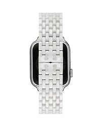 Eleanor Apple Watch® White Ceramic Band, 36mm - 46mm