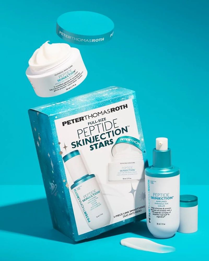 Full Size Peptide Skinjection Stars Line-Smoothing Kit ($120 value)