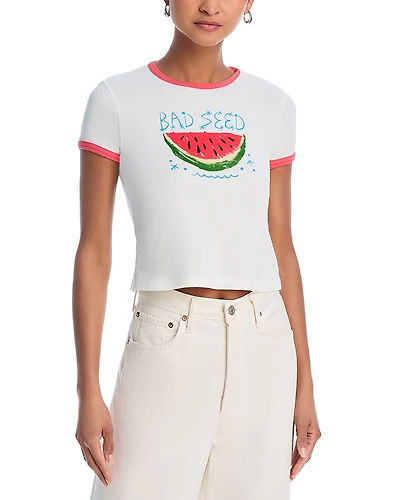 Mother The Itty Bitty Ringer Tee