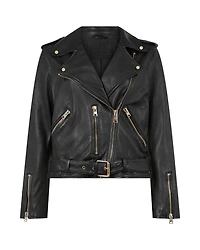 Balfern Leather Biker Jacket