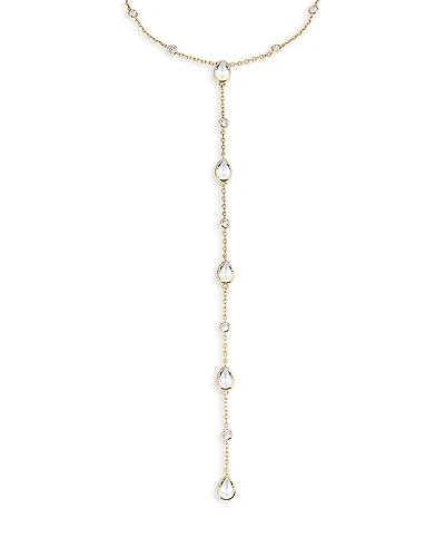 Ettika Mixed Cubic Zirconia Lariat Necklace