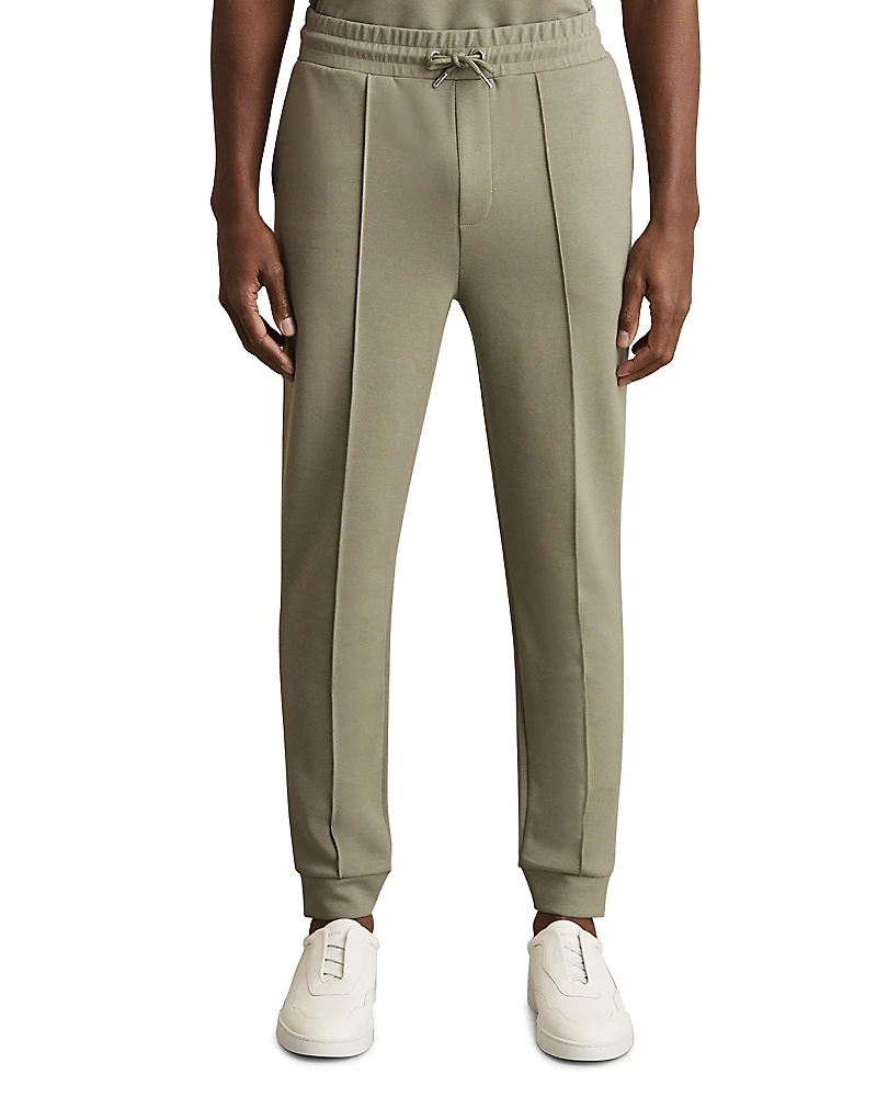 Reiss Premier Interlock Drawstring Joggers