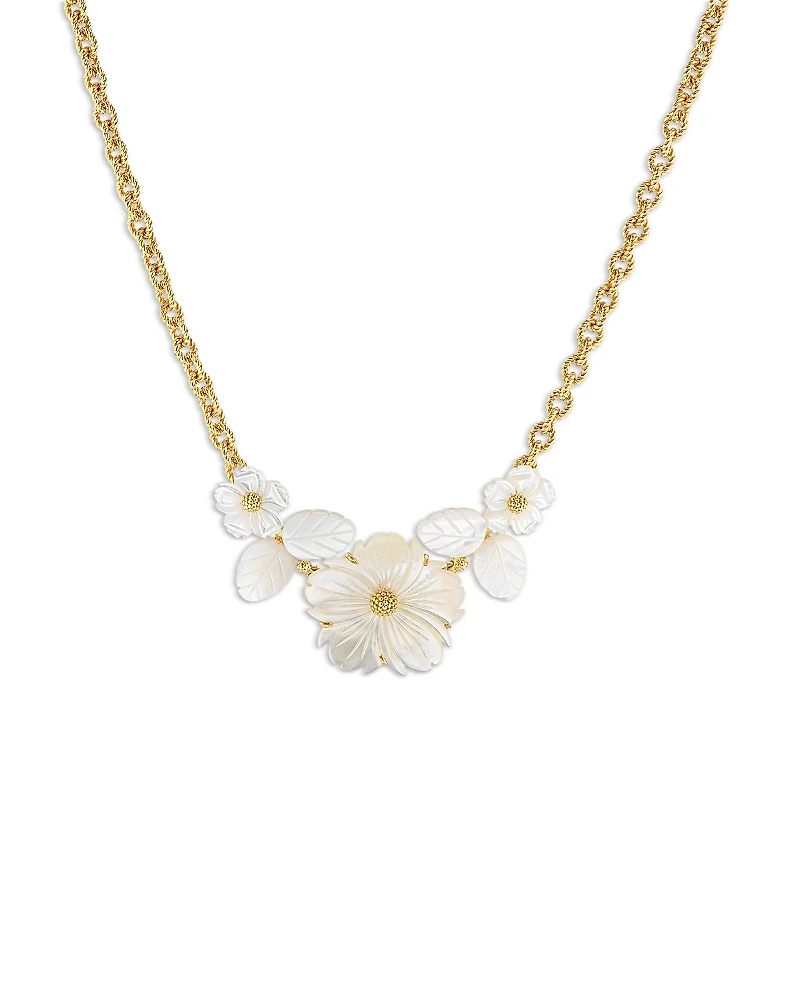 Capucine De Wulf Mermaid Garden Bouquet Necklace, 16