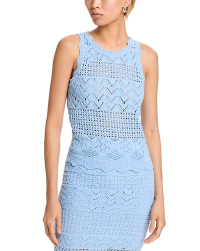 Crocheted Tank Top - Exclusive