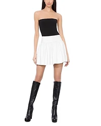 Ella Faux Leather Mini Skirt