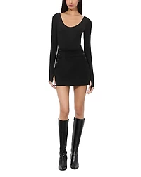 Rhys Ballet Scoop Neck Bodysuit