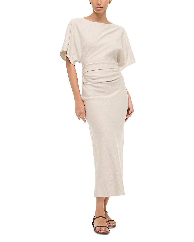 Staud Amelie Linen Dress