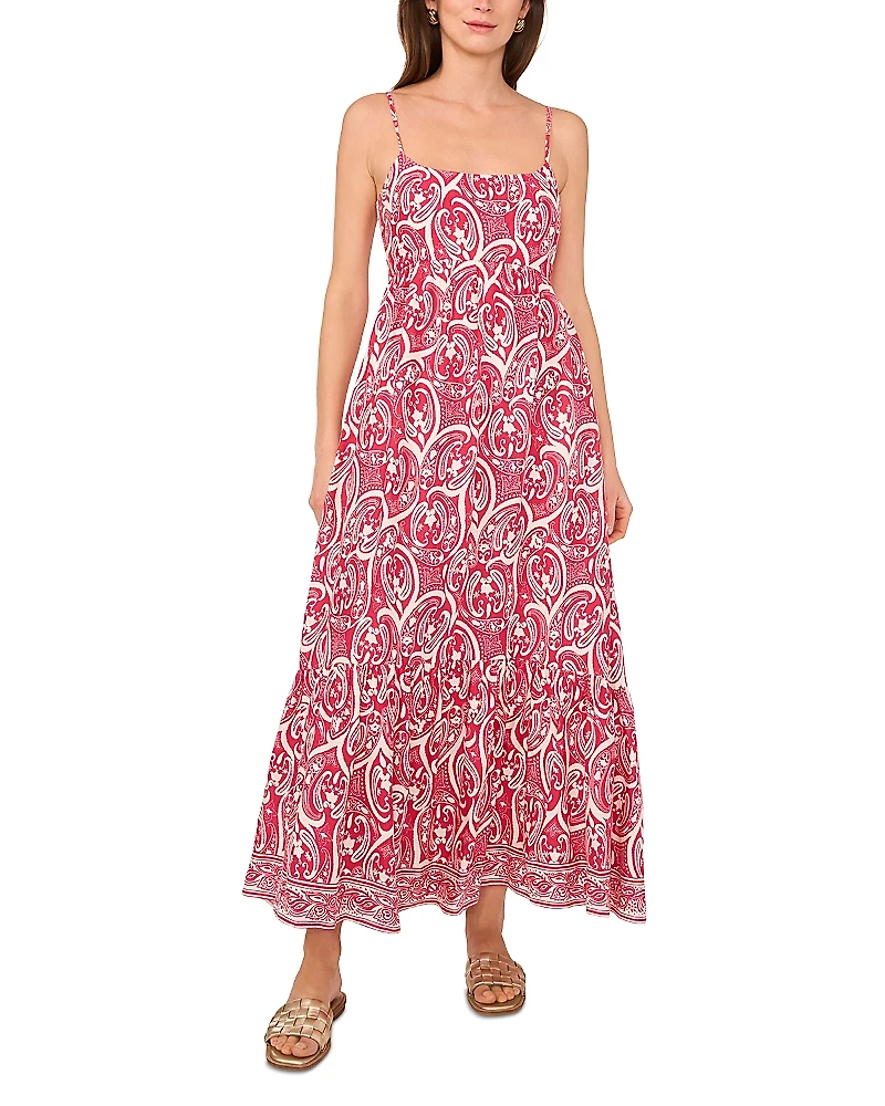 1.state Sleeveless Sweep Maxi Dress