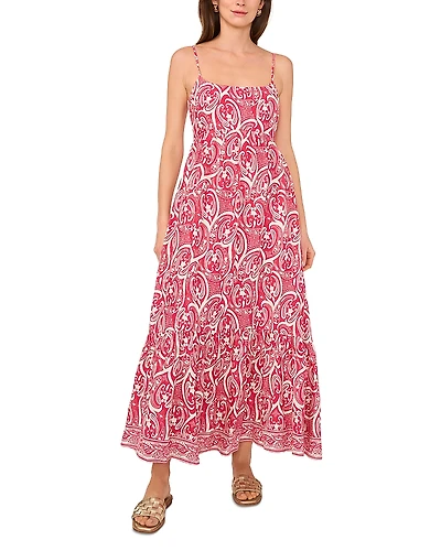 1.state Sleeveless Sweep Maxi Dress