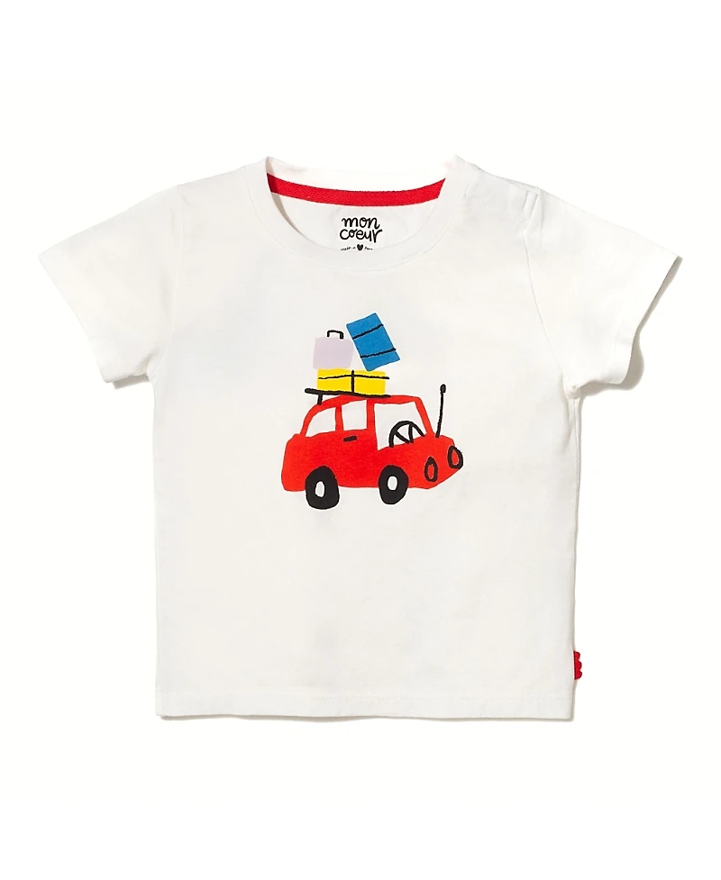 Mon Coeur Unisex Recycled Cotton Roadtrip T-Shirt - Baby