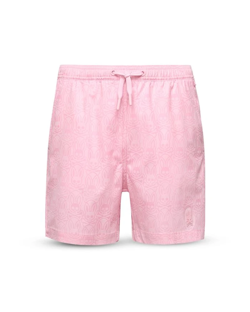 Unisex Samos Hydrochromic Printed Swim Shorts - Big Kid