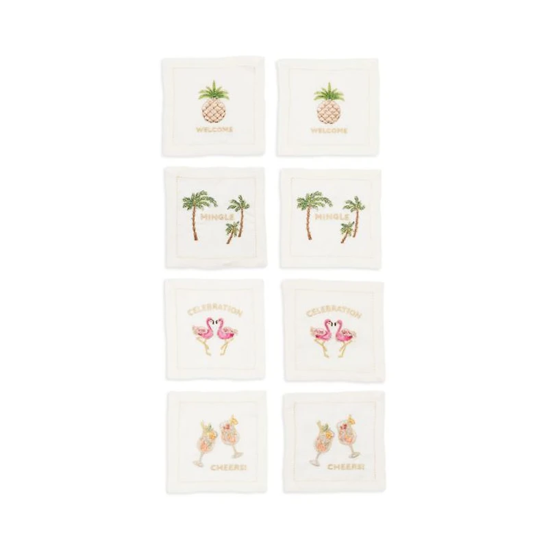 Mingle Cocktail Napkins, Set of 8