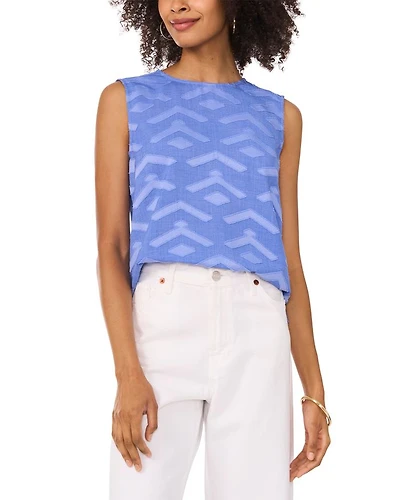 Textured Sleeveless Top
