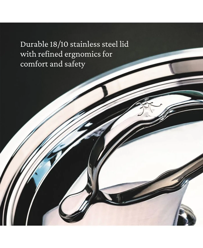 ProBond® Forged 10-Piece Professional Clad Stainless Steel Cookware Set with TITUM® Nonstick