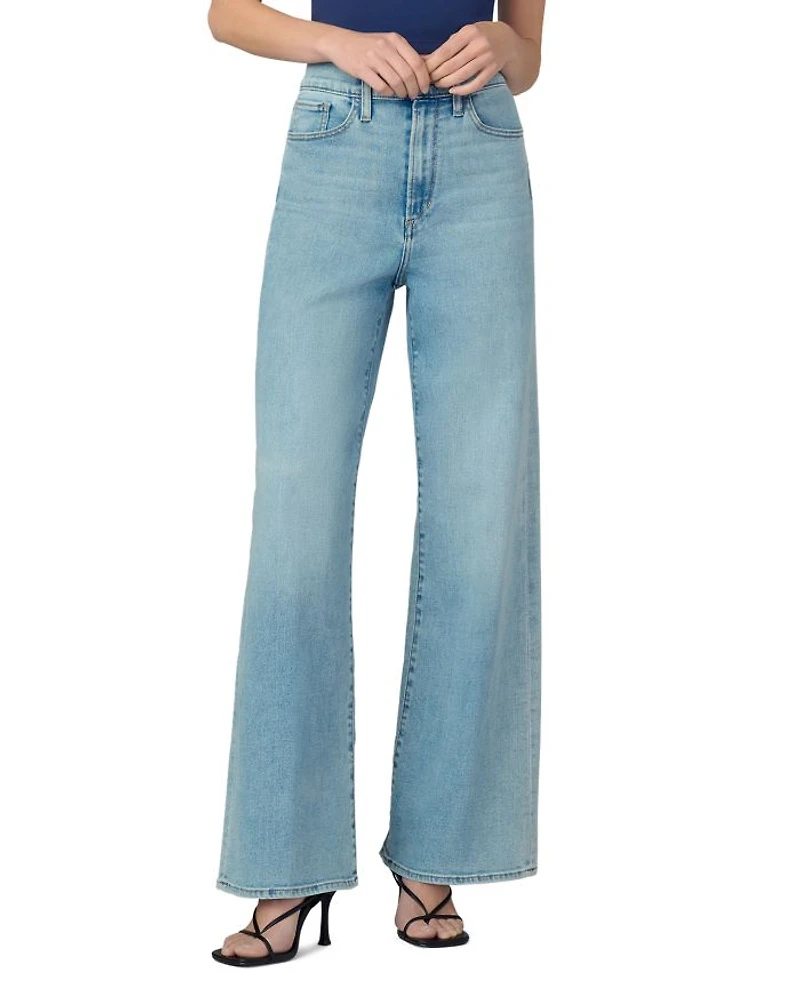 Petite The Mia High Rise Wide Leg Jeans Riveting