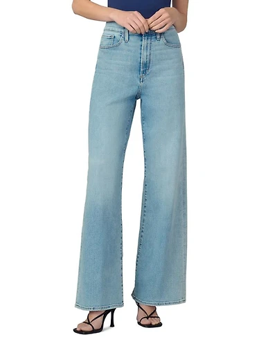 Petite The Mia High Rise Wide Leg Jeans Riveting