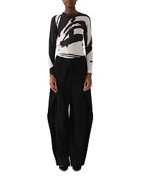 Straight Overlap Pants