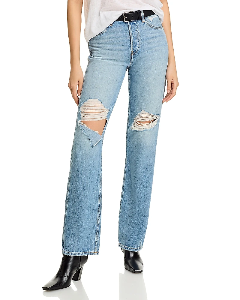 Re/Done 90s High Rise Loose Fit Jeans