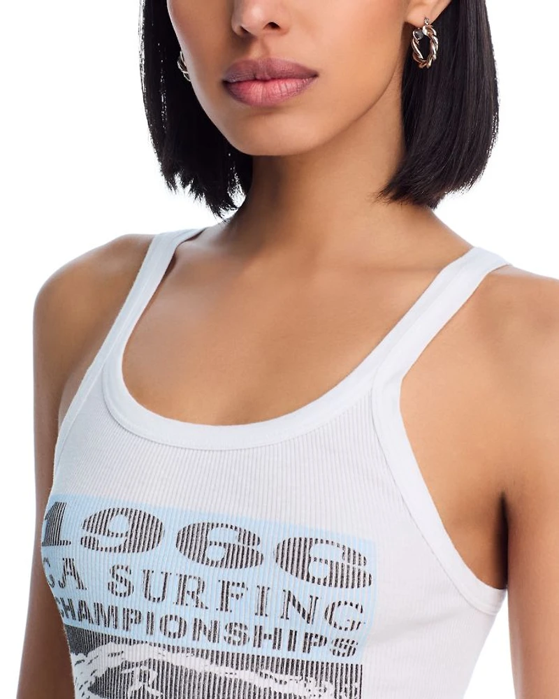 Ribbed CA Surf Tank