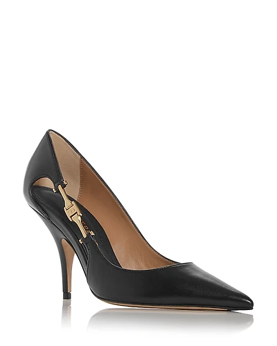 Ferragamo Women's Tulip Pointed Pumps