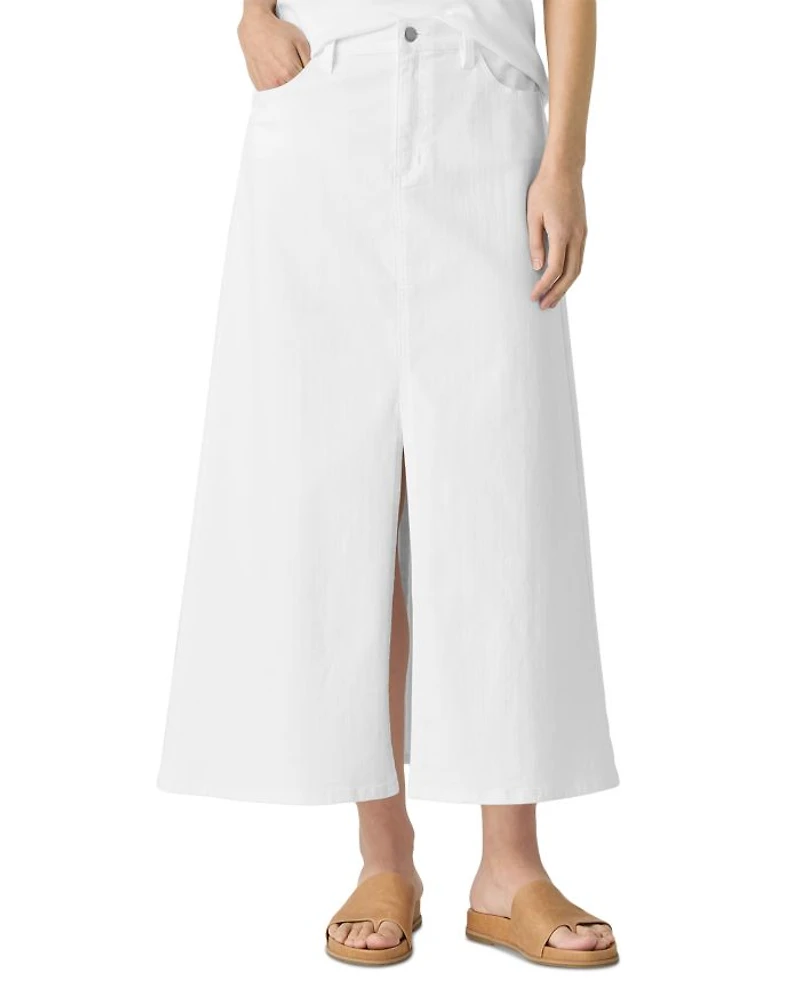 Denim Straight Skirt