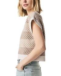 Mary Kate Cap Sleeve Sweater